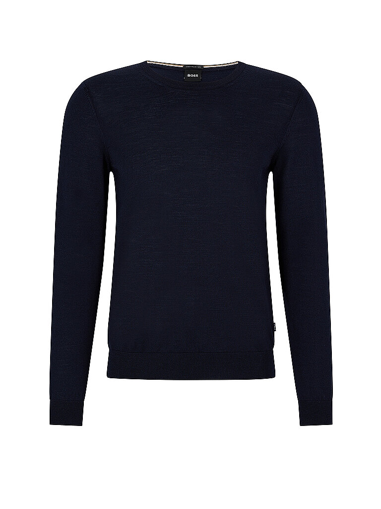 HUGO BOSS Leno-P Feinstrickpullover aus Wolle