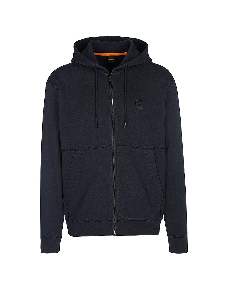 BOSS Sweatjacke ZETALKY blau | L