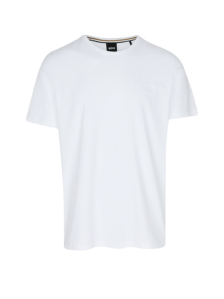BOSS Loungewear T-Shirt weiss | S