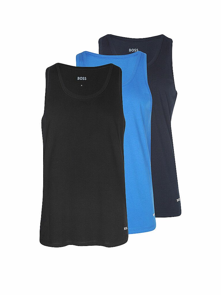 BOSS Top 3er Pkg open miscellaneous schwarz | M