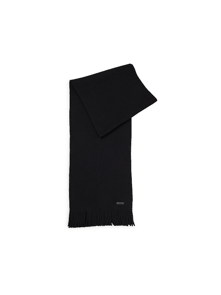 BOSS Wollschall Logo-Patch für Herren schwarz OneSize