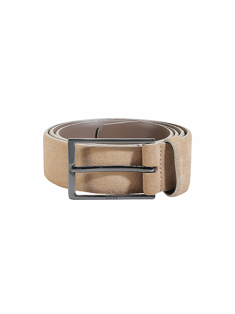 BOSS Herren Calindo_sz35_sd Gürtel, New - Medium Brown215, 105 EU
