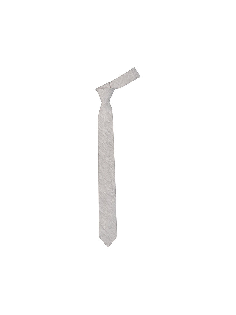 BOSS Krawatte beige