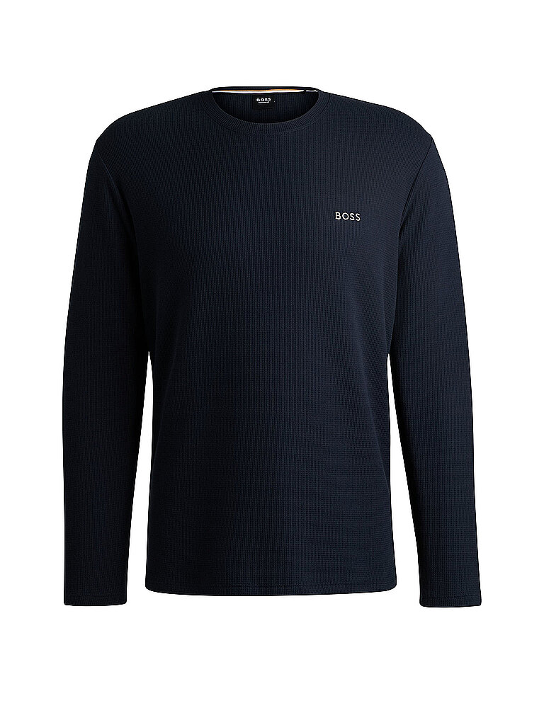 BOSS Loungewear Shirt dunkelblau | M