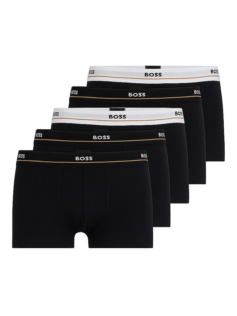 BOSS Herren Boxershorts, Modern, New - Schwarz1, M