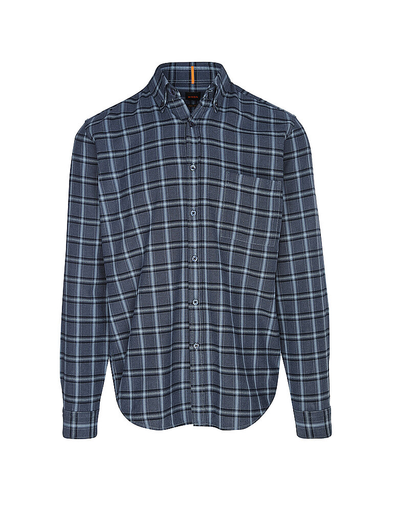 BOSS Hemd Regular Fit RICKERT_M blau | M