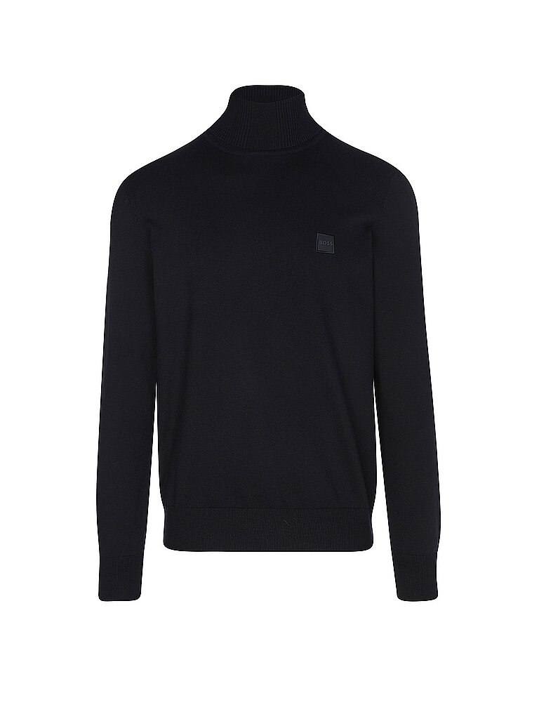 Rollkragenpullover mit Label-Detail Modell Akiro