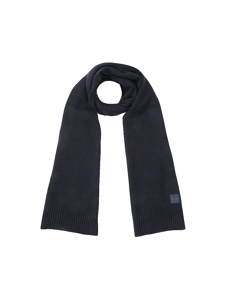 BOSS Schal AKAIO blau