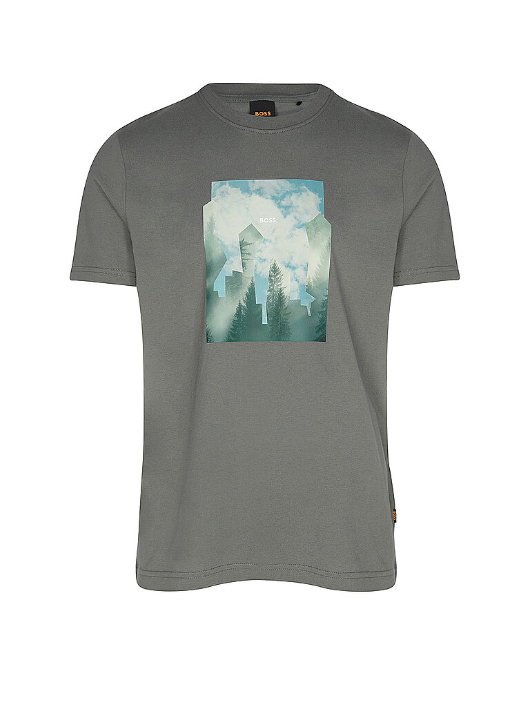 BOSS T-Shirt TE_COVER  olive | M