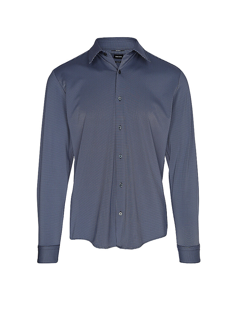 BOSS Hemd Slim Fit ROAN-K-F-261 dunkelblau | M