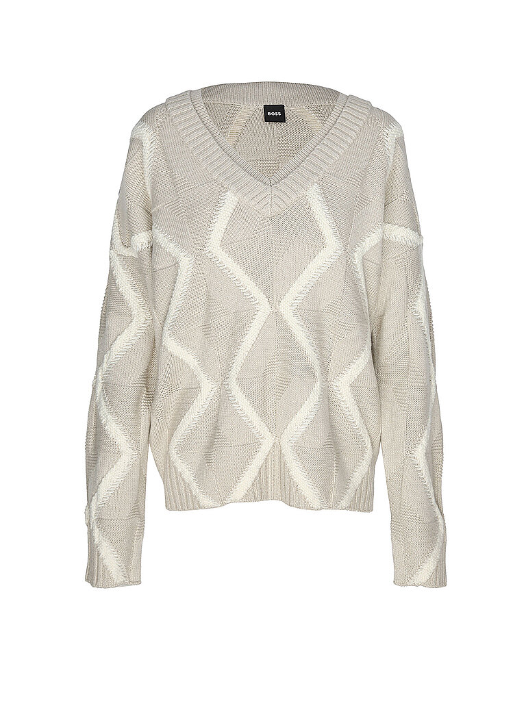 BOSS Pullover FLARIN  beige | L