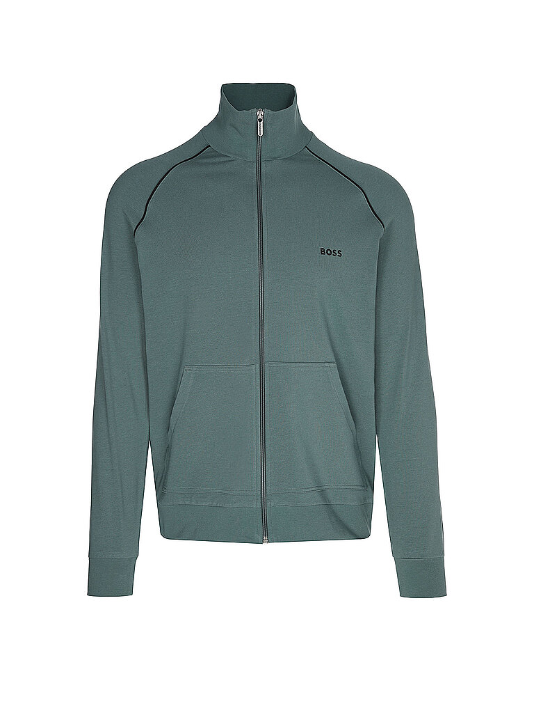 BOSS Loungewear Sweater  dunkelgrün | M