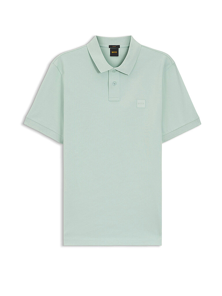 Poloshirt mit Label-Patch Modell Passenger