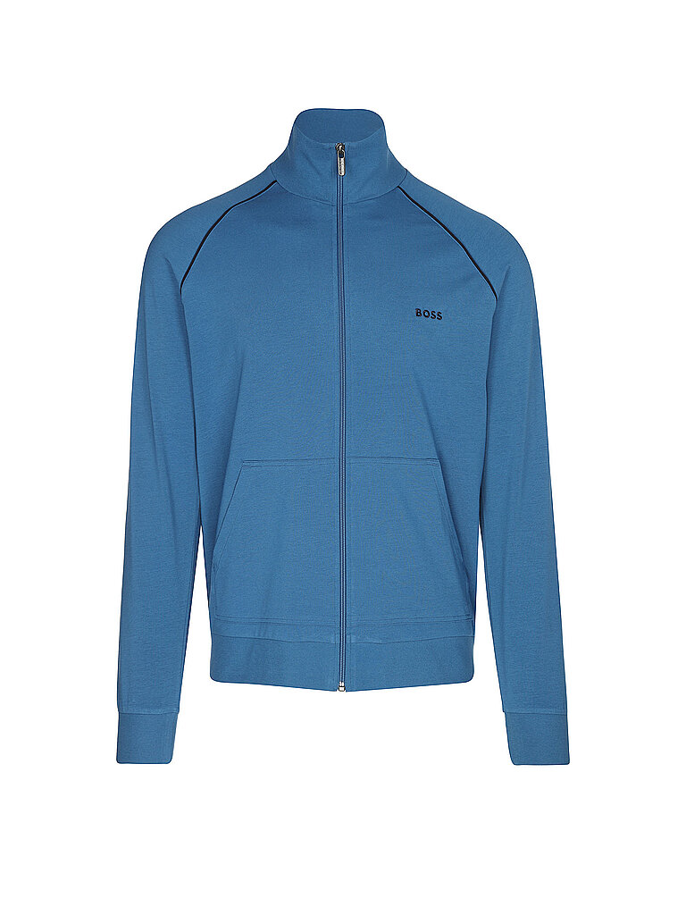 BOSS Loungewear Jacke  blau | M