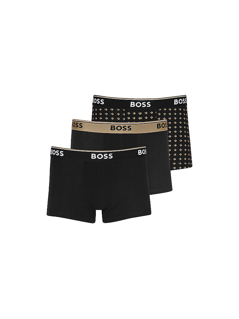 BOSS Pants 3er Pkg POWER DESIG medium beige schwarz | M