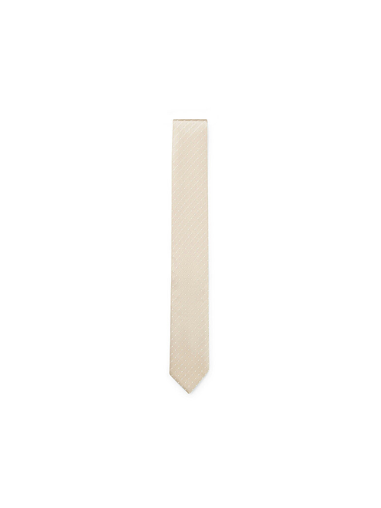 BOSS Krawatte  beige