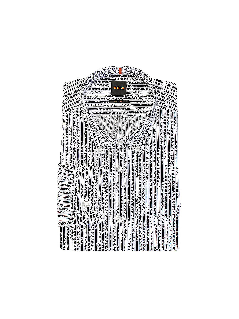 Regular Fit Freizeithemd mit Button-Down-Kragen Modell RICKERT