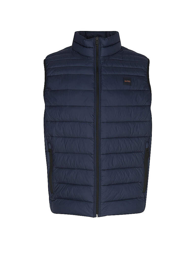 Slim Fit Steppweste mit Reißverschlusstaschen Modell ODENO2