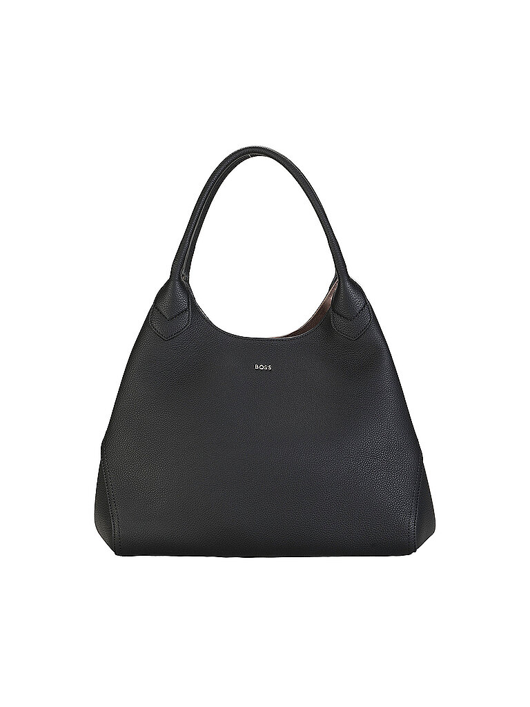 BOSS Ledertasche - Schultertasche LENAH TOTE – Boss