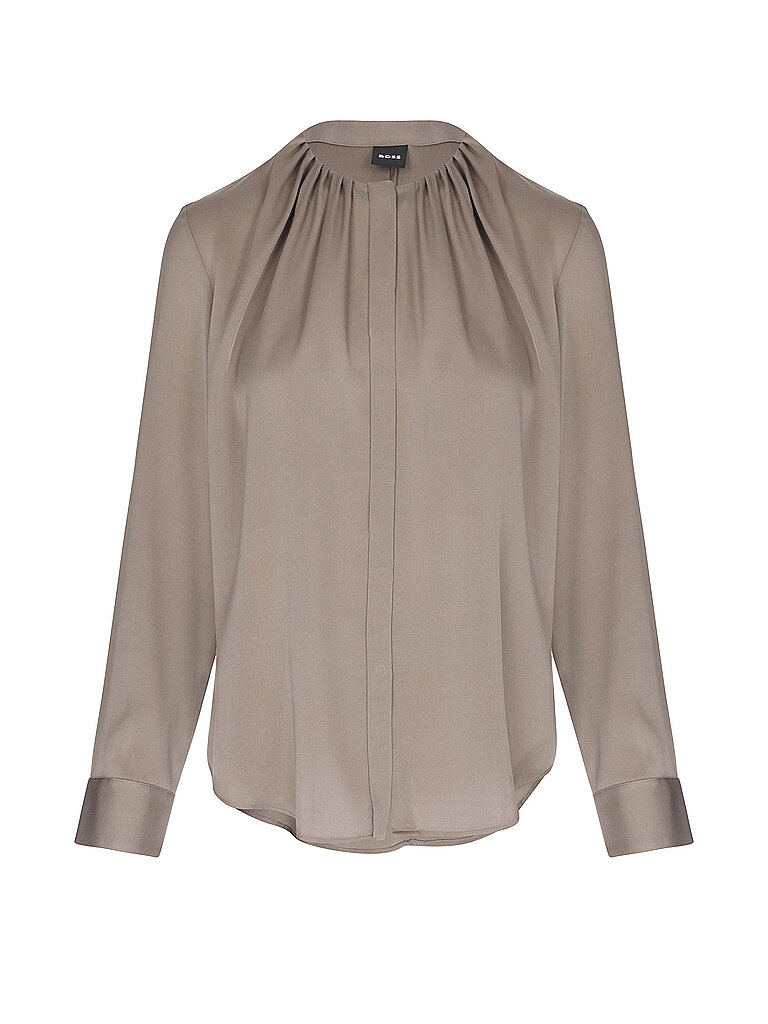 BOSS Seidenbluse BANORAH braun | 32