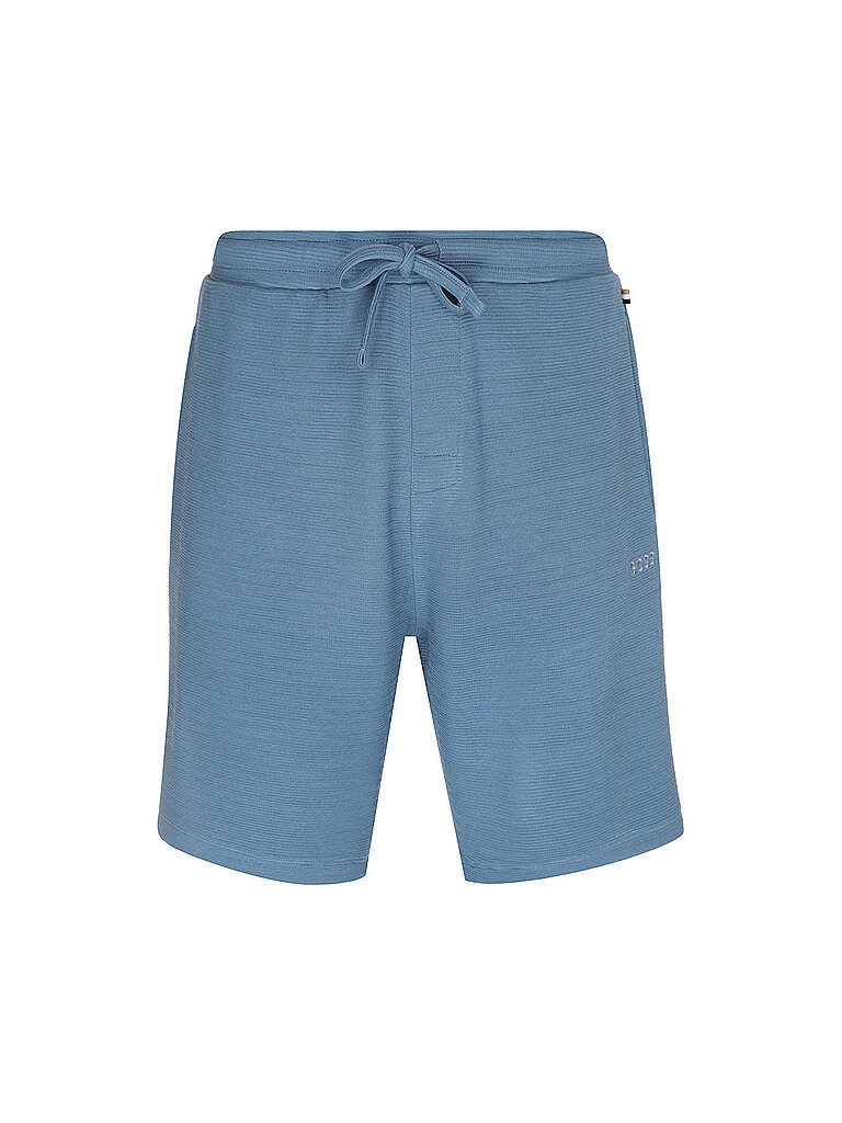 BOSS Pyjamahose - Shorts blau | M