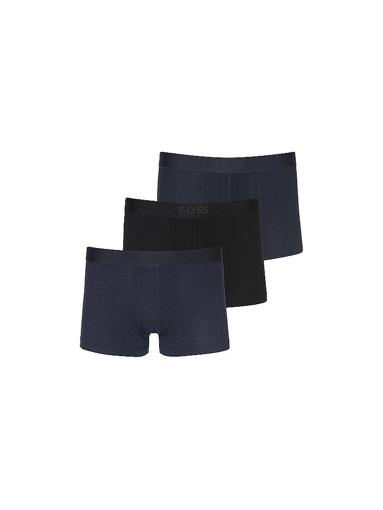BOSS Pants 3er Pkg. open blue blau | M