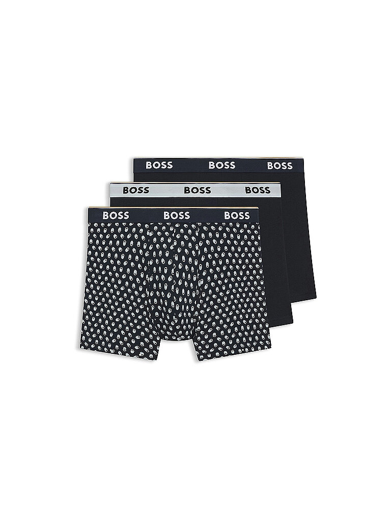 BOSS Pans 3er Pkg. open black dunkelblau | M