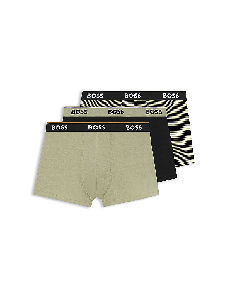 BOSS Pants 3er Pkg. open green olive | M