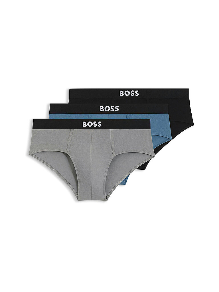 BOSS Slip 3er Pkg. open green blau | M