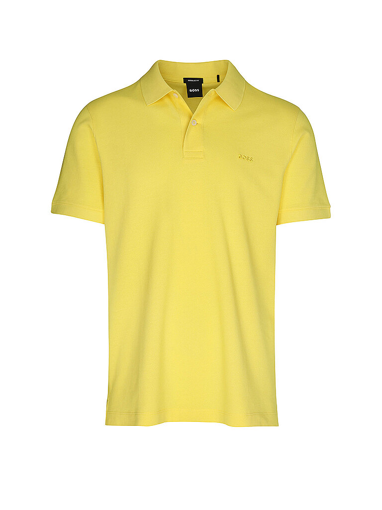 BOSS Poloshirt PALLAS gelb | M