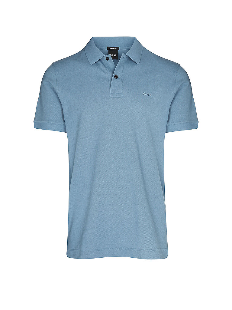 BOSS Poloshirt PALLAS hellblau | L
