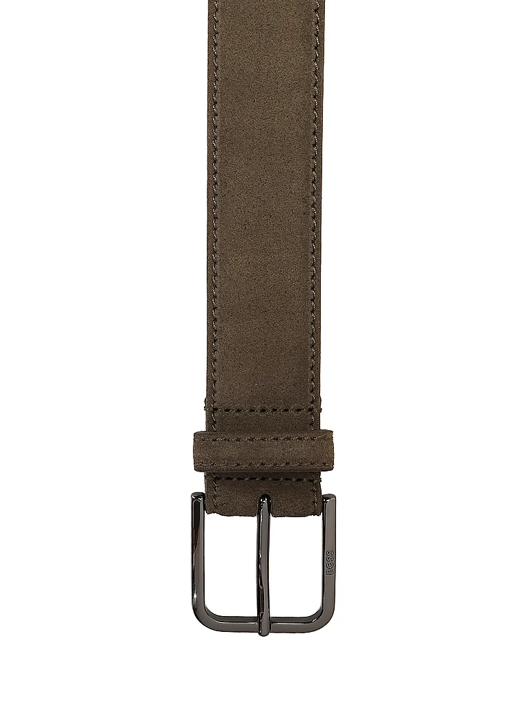 BOSS Ceinture en cuir MADISON-B1 vert | 110