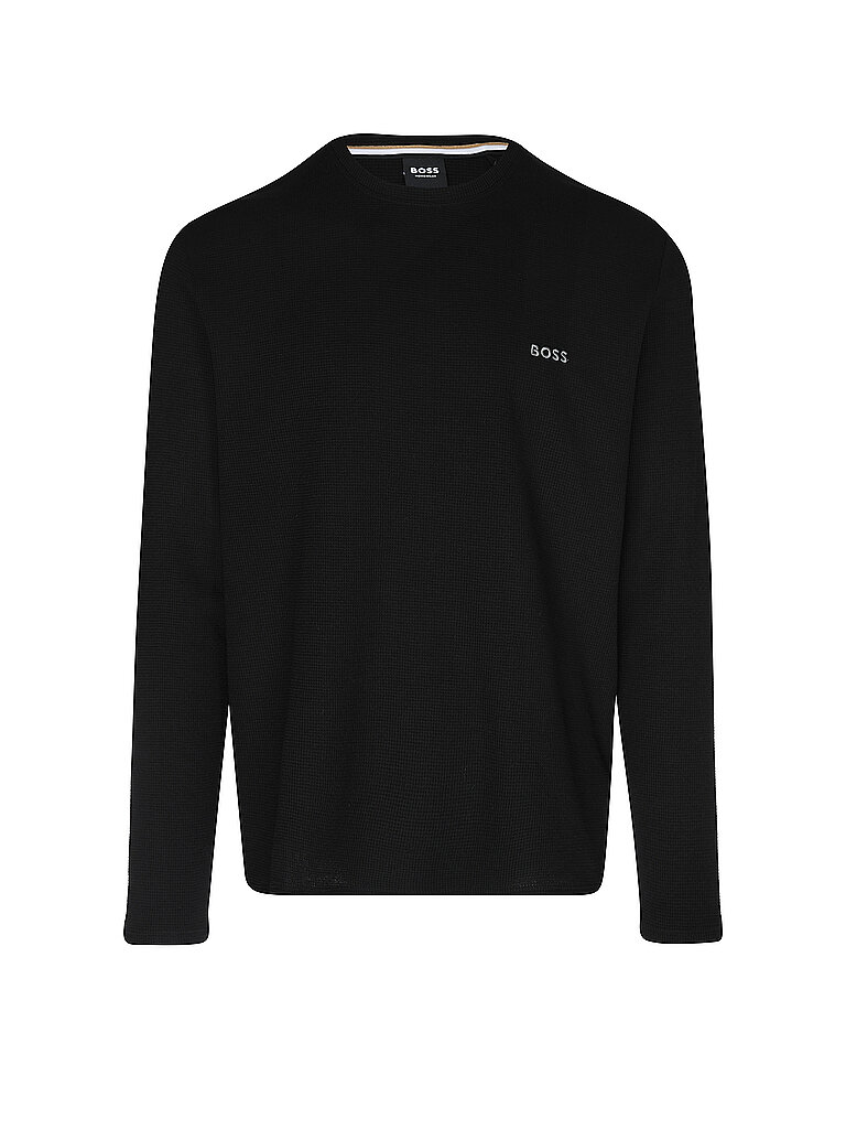 BOSS Loungewear Sweater  schwarz | L