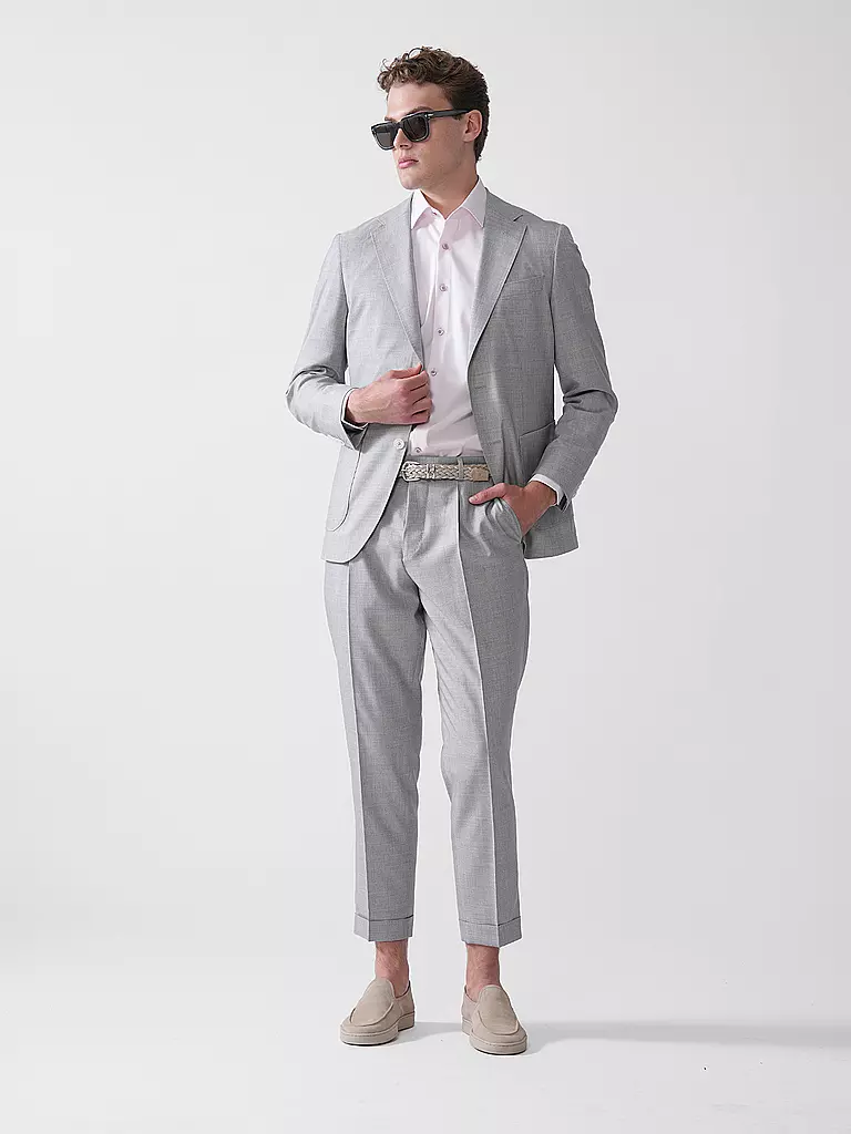 BOSS | Anzug Slim Fit HESTON | hellgrau