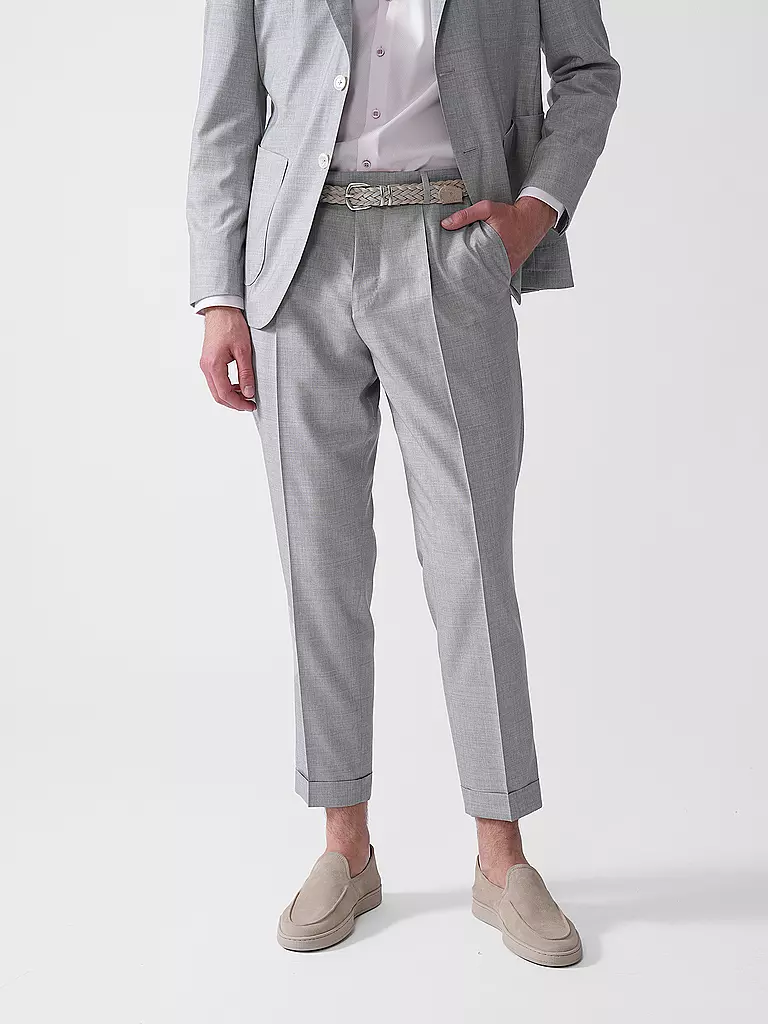 BOSS | Anzug Slim Fit HESTON | hellgrau