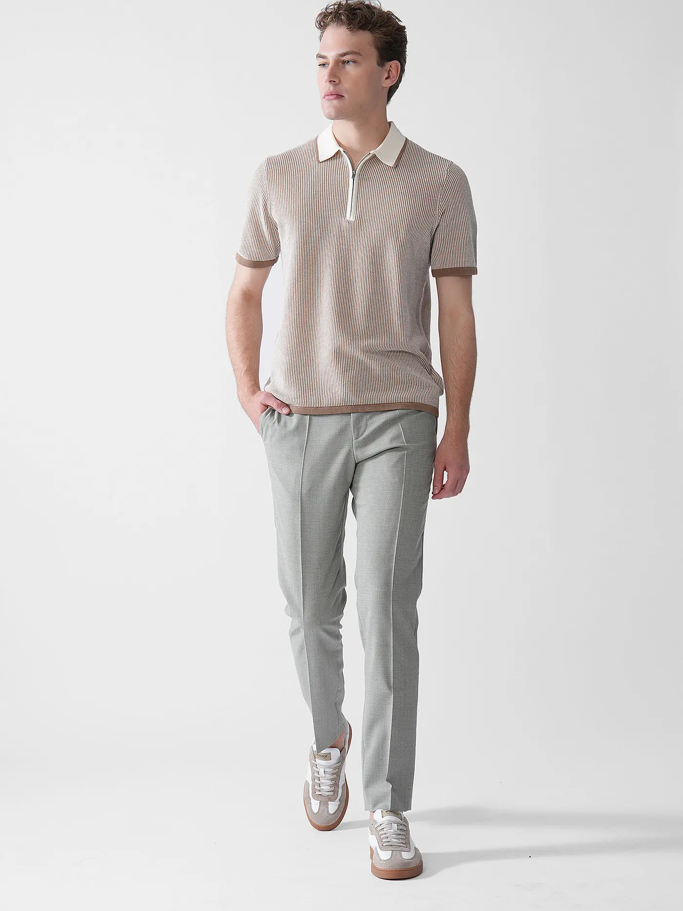 BOSS | Anzughose Slim Fit H-GENIUS  | hellgrün