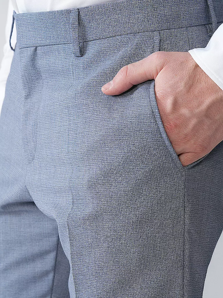 BOSS | Anzughose Slim Fit H-GENIUS  | hellblau