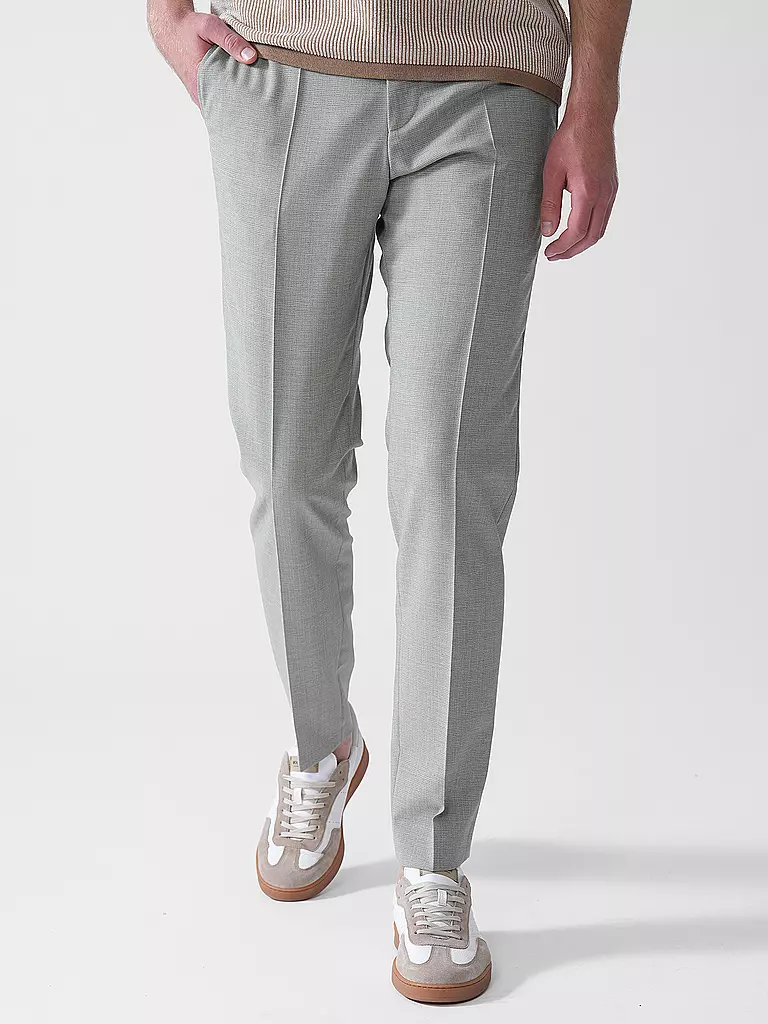BOSS | Anzughose Slim Fit H-GENIUS | hellblau
