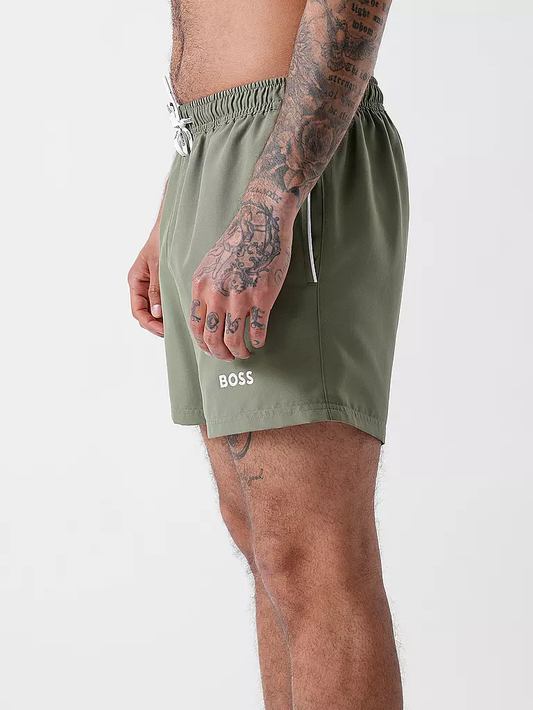 BOSS | Badeshorts  DOGFISH | olive