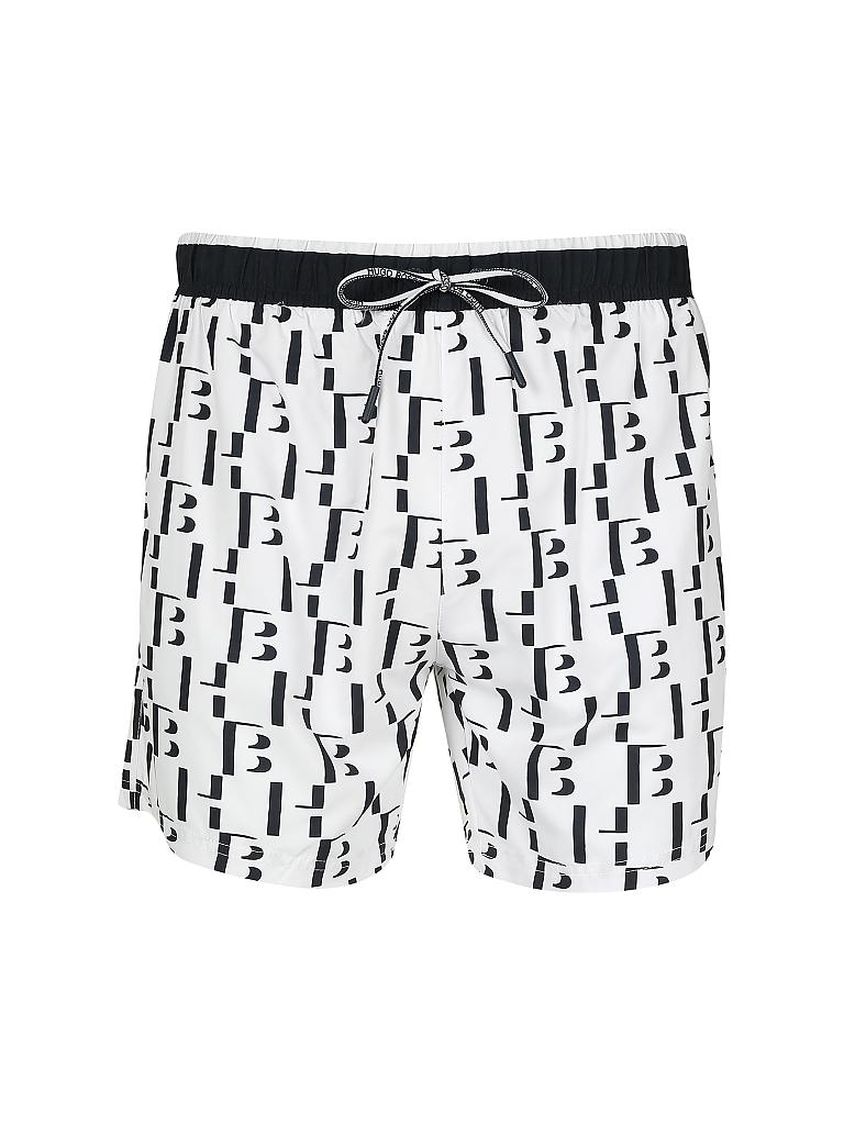 BOSS | Beachshorts Seahorse | weiß