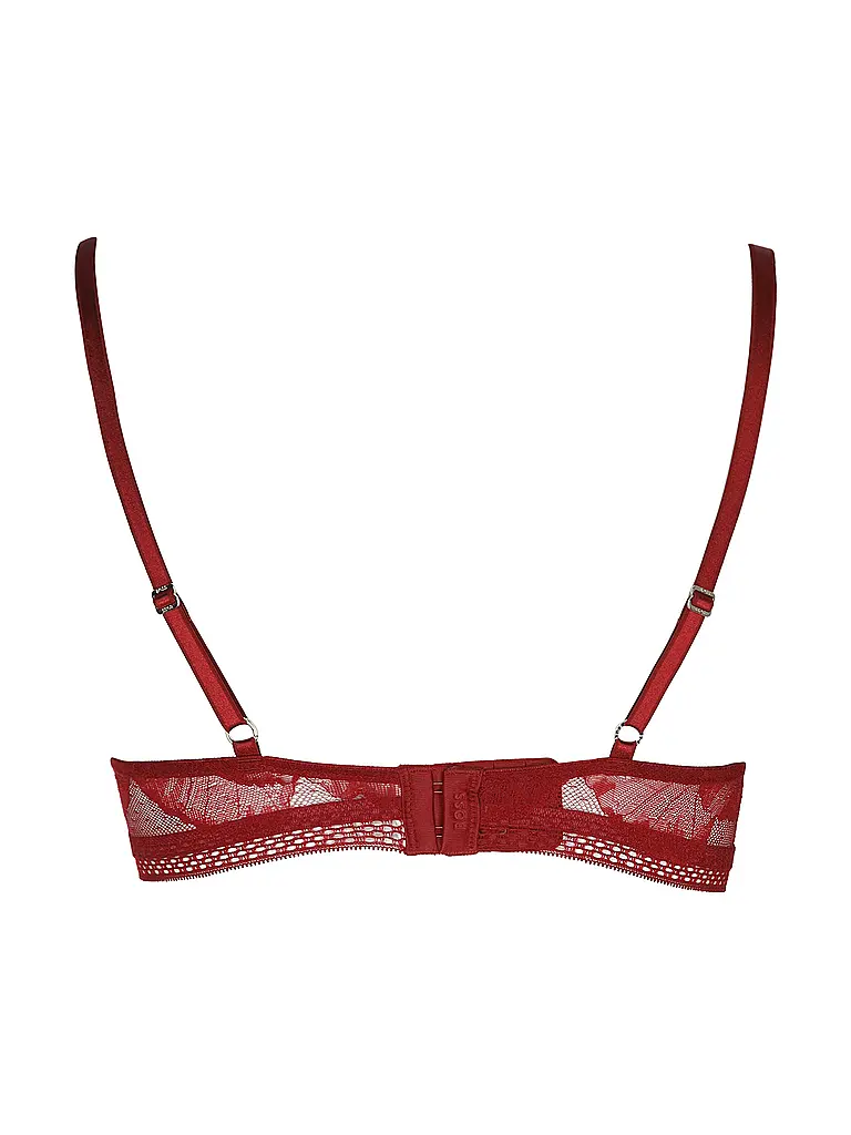 BOSS | BH mit Bügel HALF PAD_PEONY LACE dark red | dunkelrot