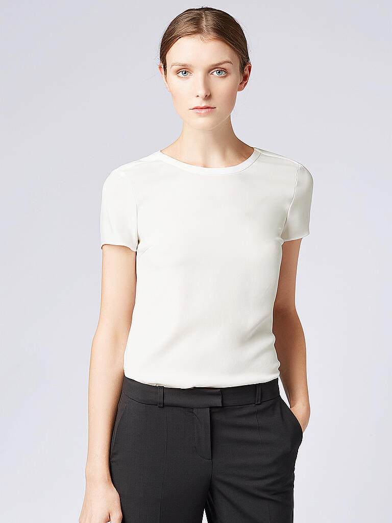 BOSS | Blusenshirt "Ilyna" | weiss