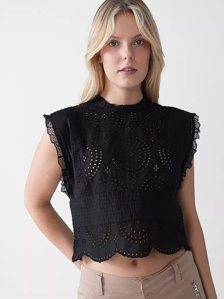 BOSS | Blusenshirt C_BREDY | schwarz