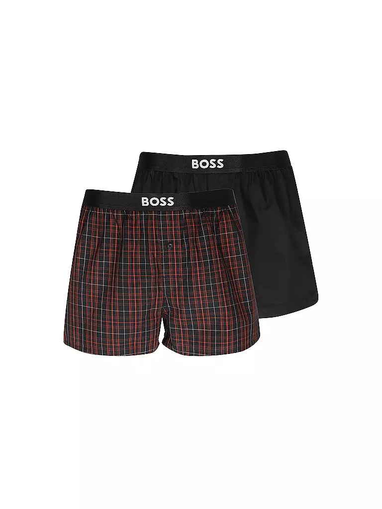 BOSS | Boxershorts 2er Pkg bright red  | rot