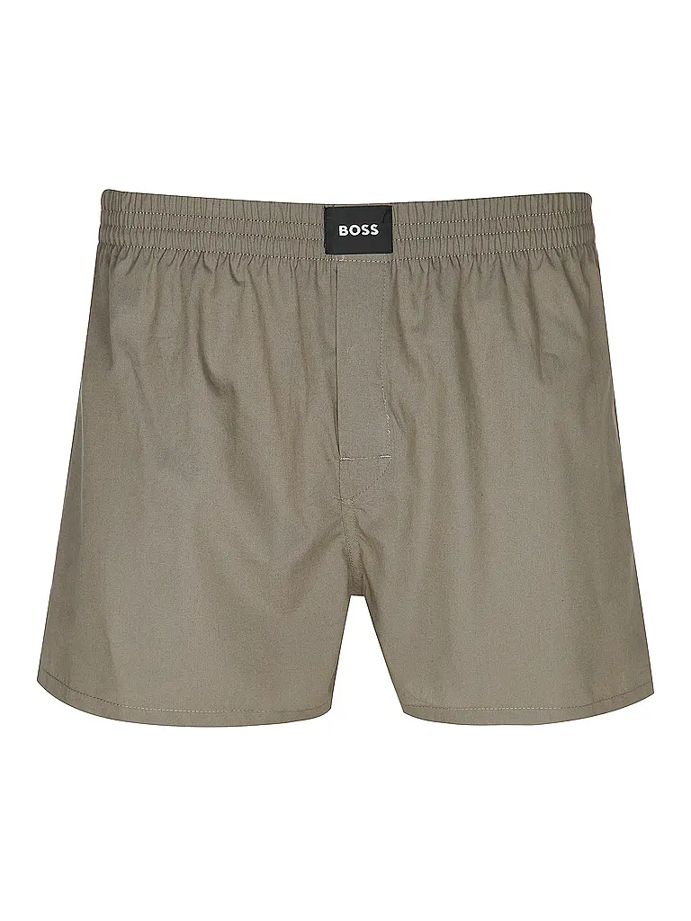 BOSS | Boxershorts 2er Pkg. open brown | Hellbraun