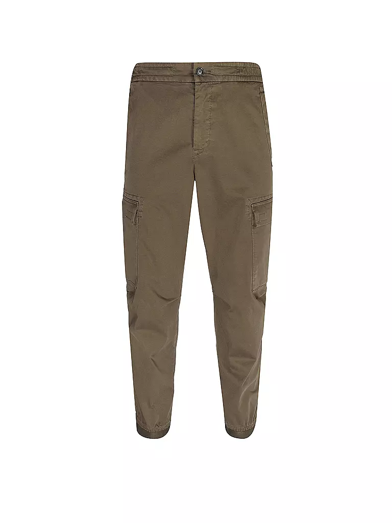 BOSS | Cargohose SISLA | dunkelgrün