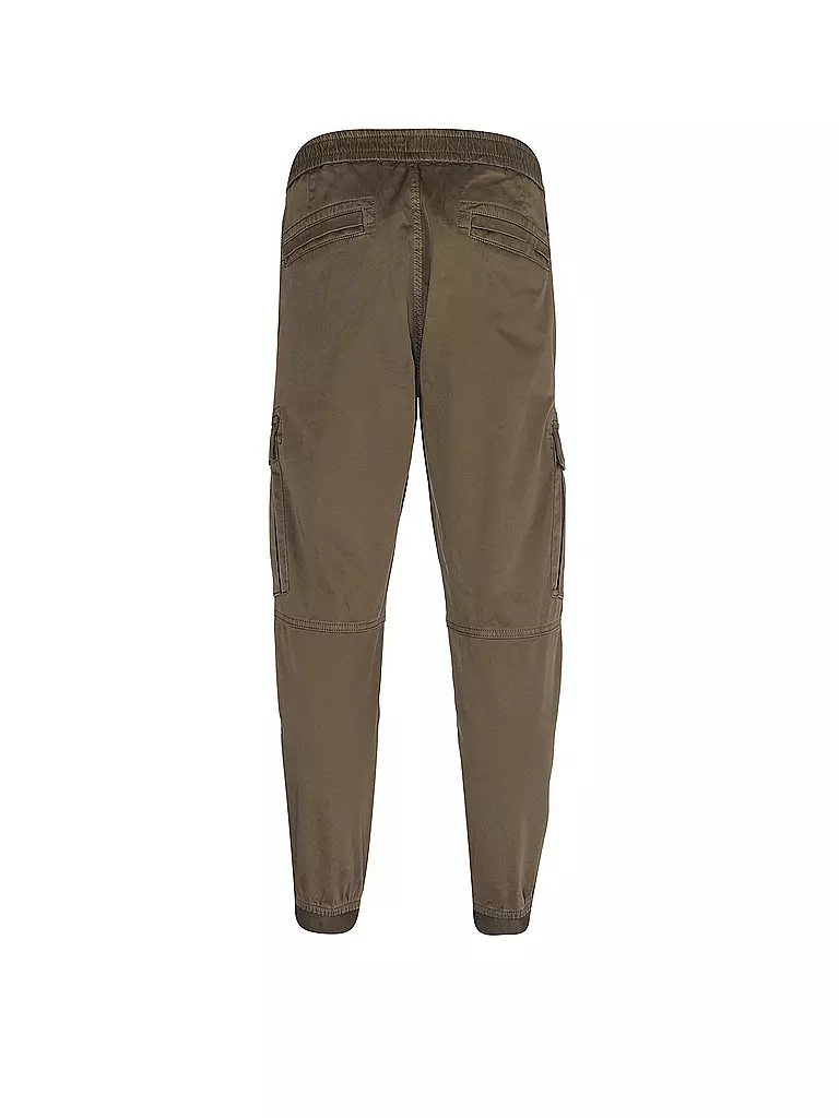 BOSS | Cargohose SISLA | dunkelgrün