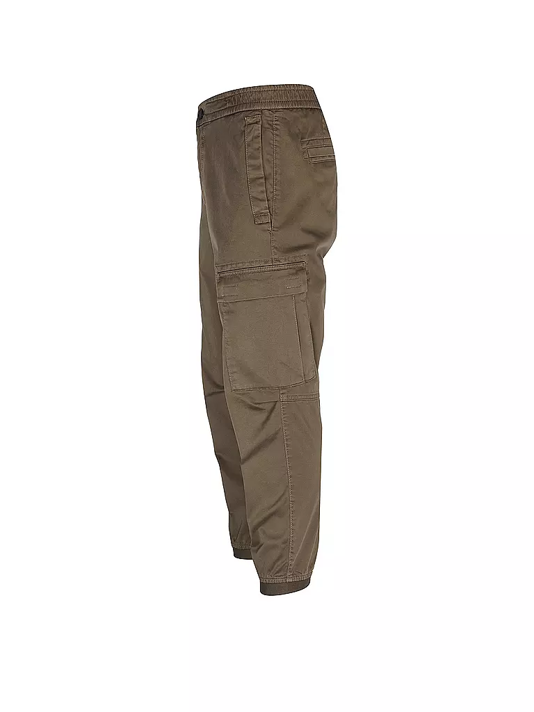 BOSS | Cargohose SISLA | dunkelgrün