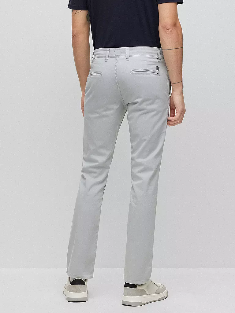 BOSS | Chino Slim Fit SCHINO | grau