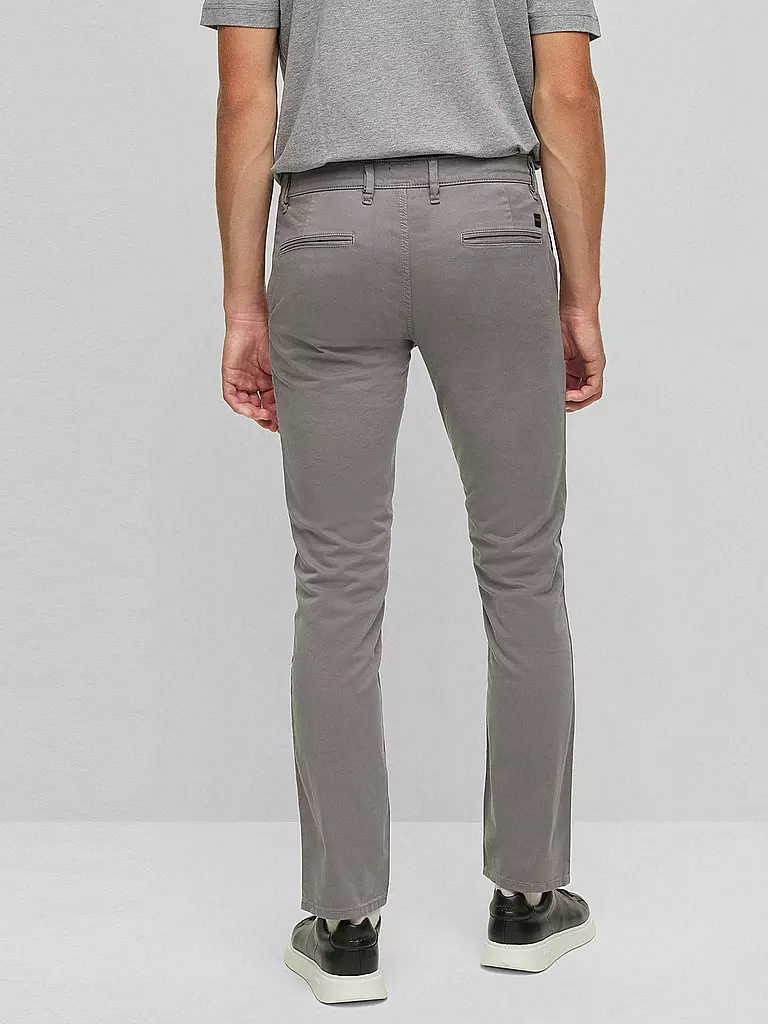 BOSS | Chino Slim Fit SCHINO | grau